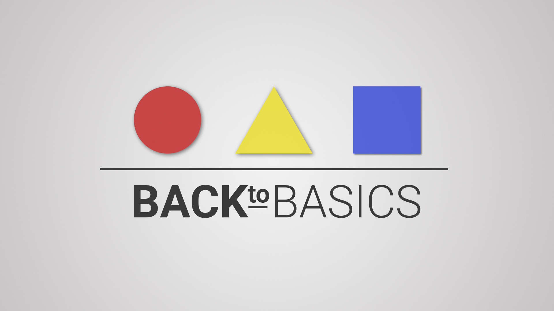 BackToBasics